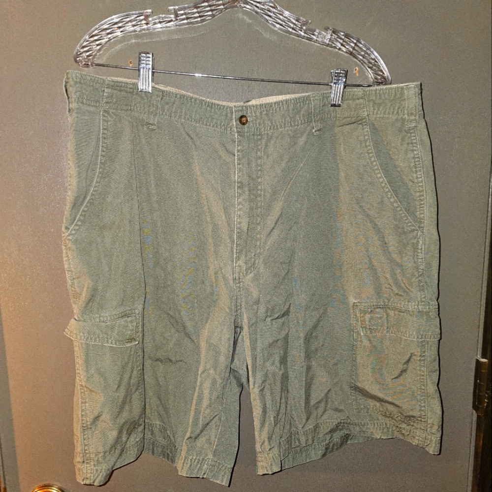 Woolrich Olive Cargo Shorts for Men